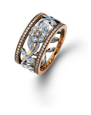 Simon G. Santa Barbara Diamond Ring