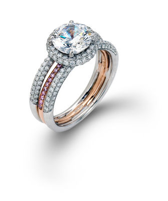 Simon G. Hollywood Life Diamond Bridal Set