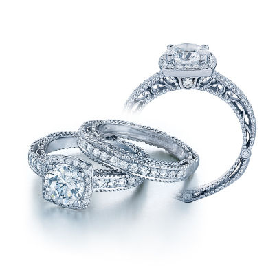 Beautiful Verragio Venetian Collection Engagement Ring
