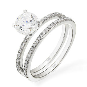 Beautiful Designer Diamond Wedding Set by Zeghani