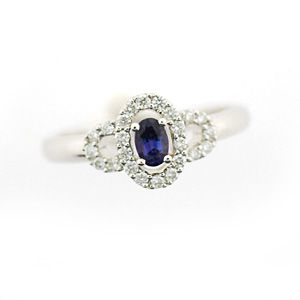 Alluring Alexandrite and Diamond Ring