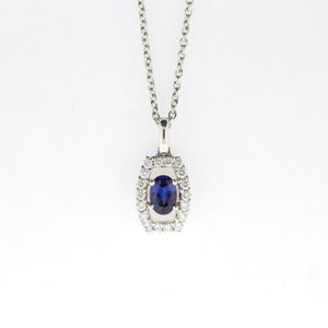 Alluring Alexandrite and Diamond Pendant