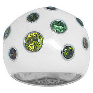 Belle Etoile Glitter Enamel Ring