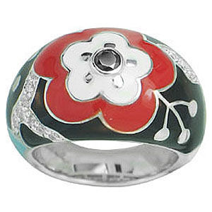 Belle Etoile Cherry Blossom Ring