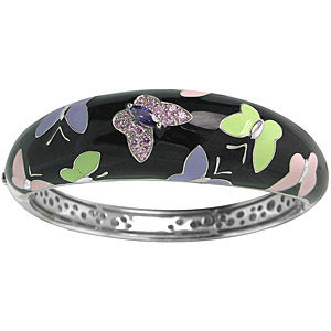 Belle Etoile Papillon Enamel Bracelet
