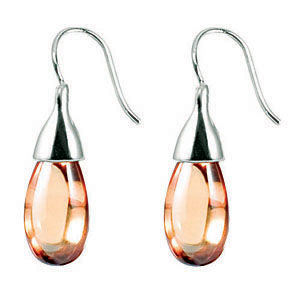 Belle Etoile Sugar Drop Color Stone Earrings