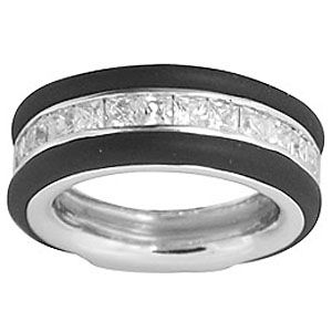 Belle Etoile Velocity Rubber Collection Ring