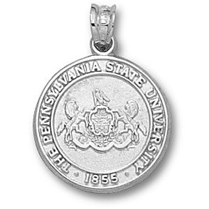 Sterling Silver Penn State University Seal Pendant