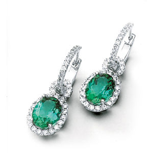 Simon G Green Tourmaline Earrings