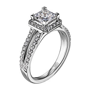 Scott Kay Contemporary Collection Engagement Ring