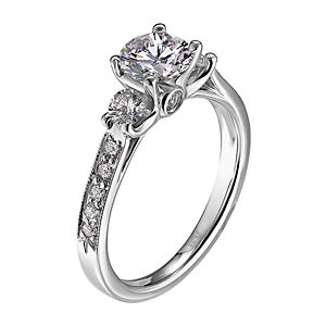 Scott Kay Crown Setting Designer Engagement Ring