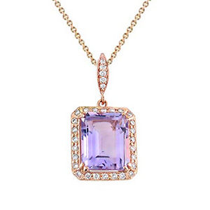 Madison Avenue Amethyst Necklace
