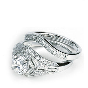 Dazzling Diamond Bridal Set by Simon G
