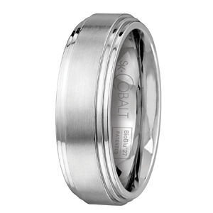 SK Cobalt Prime Collection Mens Wedding Band
