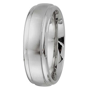 SK Cobalt Prime Collection Mens 7mm Wedding Band