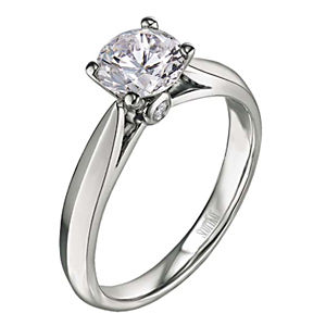 Scott Kay Contemporary Solitaire Engagement Ring