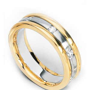 Two-Tone Gents Band From Simon G