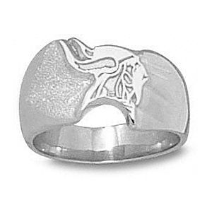 Minnesota Vikings Ladies Ring Sterling Silver