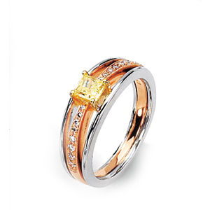 Yellow Diamond Ring by Simon G