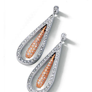Simon G Diamond Drop Earrings