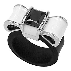Belle Etoile Bow Rubber Collection Ring
