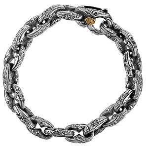 Scott Kay Straight Anchor Bracelet Sparta Engraving