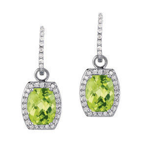 Peridot Convertable Earrings