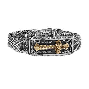 Scott Kay Unkaged Gothic Cross Bracelet