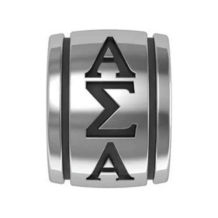 Alpha Sigma Alpha Licensed Individual Bead Bracelet Bea