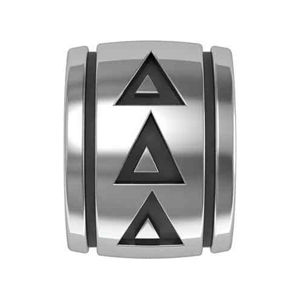 Delta Delta Delta Licensed Individual Bead for Bracelet