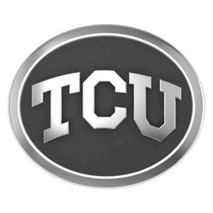 TCU Licensed Individual Bead for Bead Bracelet