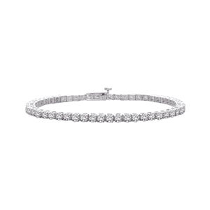 7 Carat 4 Pronged Diamond Bracelet
