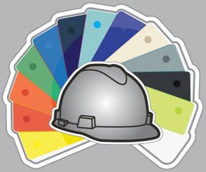 msa hard hat colors