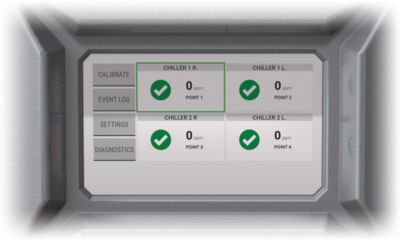 chillgard touch interface