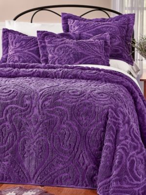 Hawthorne Chenille Bedspread & Sham