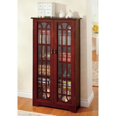 Double Door Media Cabinet | Solutions