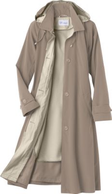 Poplin Trench Coat