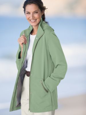 Silk-Look Travel Jacket