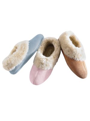Sueded Slippers