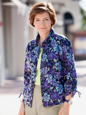 Fairview Floral Shirt Jacket