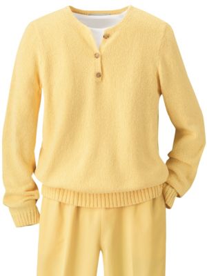 Boucle Henley by Haymaker