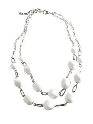 Just White Necklace