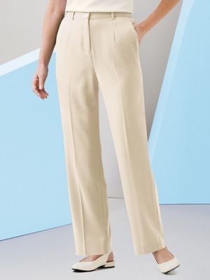 Carefree Look of Linen Pull On Pants