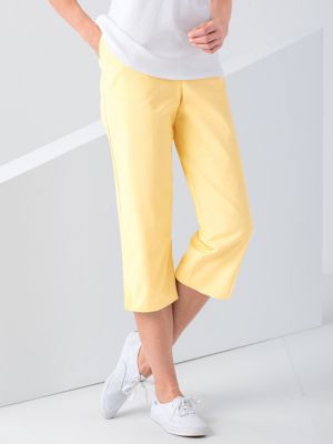 Cohasset Comfort Stretch Twill Pull-On Capri