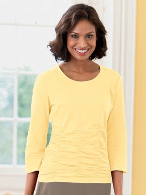 Ultimate Ruched Tee