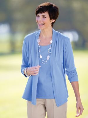 Lovely Layers Open Cardigan