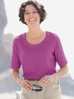 Picture Perfect Scoopneck Tee