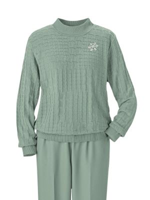 Textured Mock By Alfred Dunner®