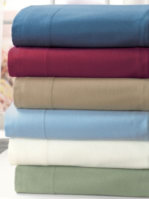 All Seasons Flannel Solid Sheets