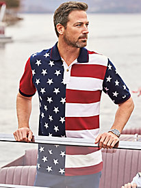 Scandia Woods Stars & Stripes Polo Scandia Woods Stars & Stripes Polo